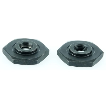 Weiler Tiger Abrasives Adapting Nuts, for 3/8-24 Threads, 5/8 Arbor Hole, PR 56484